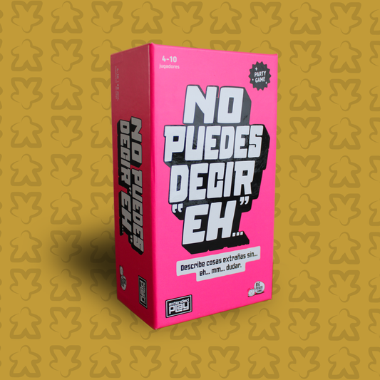 No puedes decir eh